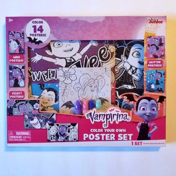 VAMPIRINA COLOR YOUR OWN 14 POSTERS - Picture 1 of 7